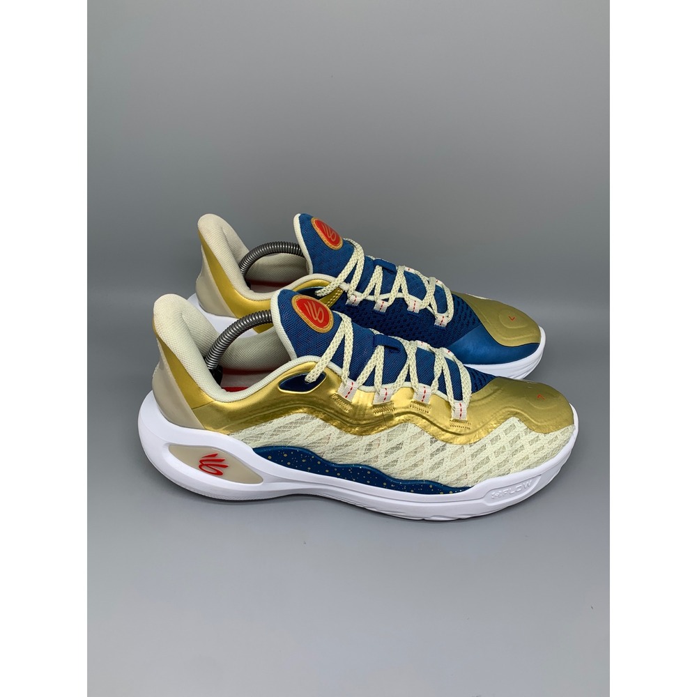 Under Armour Curry 11 Champion Mindset Basketball Shoes 3026617-300 Men's Sz 10